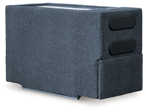 Modmax - Ink - 8-Piece Double Chaise Sectional With Audio And Storage Consoles