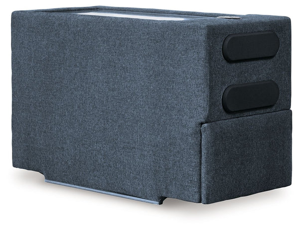 Modmax - Ink - 8-Piece Sectional With Audio And Storage Consoles