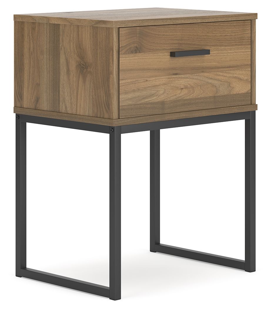 Is your bedroom in need of a refresh? And do you love mid-century modern design? Then this nightstand is calling your name. Simple lines and an industrial-chic vibe will seal the deal. Settle into its laid-back style, and plan to stay for a while.<br/><br