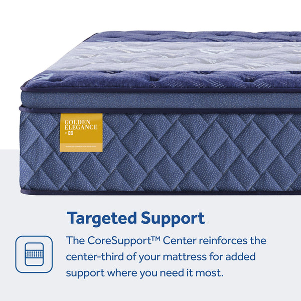 Forsyth Park - Soft Euro Pillow Top Mattress - Split King