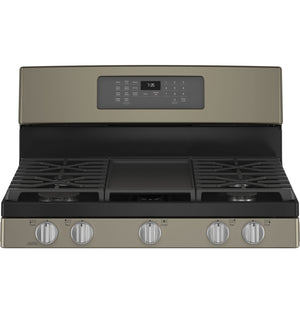 GE® 30" Free-Standing Gas Convection Range with No Preheat Air Fry