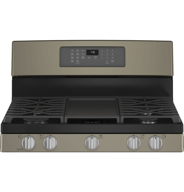 GE® 30" Free-Standing Gas Convection Range with No Preheat Air Fry