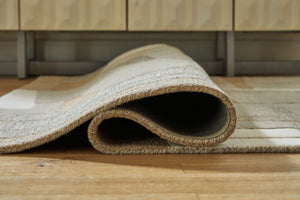 Abbotton - Taupe / Gray / Caramel - Medium Rug