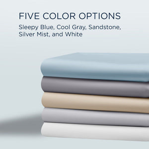 Linens - Tempur Classic Cotton Sheet Set - White - Split King