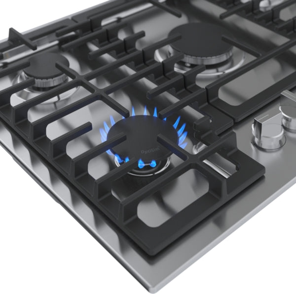 500 Series, Gas Cooktop, 30'', Stainless steel