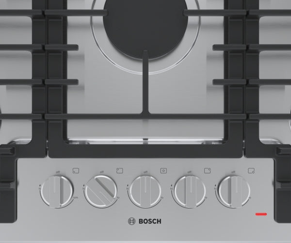 500 Series, Gas Cooktop, 30'', Stainless steel