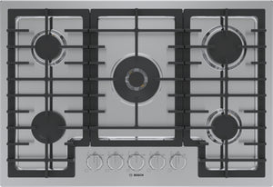 800 Series, Gas Cooktop, 30'', Stainless steel