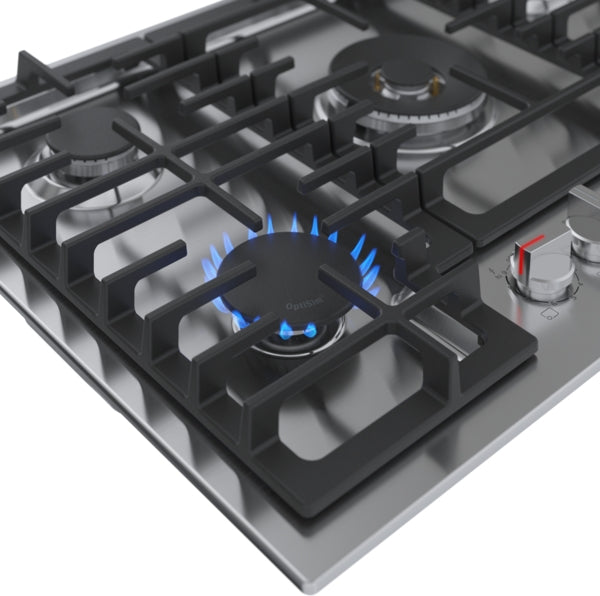 800 Series, Gas Cooktop, 30'', Stainless steel