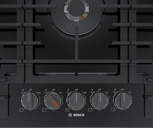 800 Series, Gas Cooktop, 30'', Black