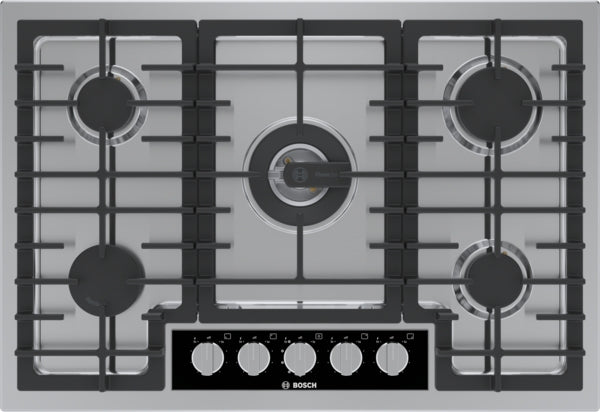 Benchmark®, Gas Cooktop, 30'', Stainless steel