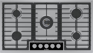 Benchmark®, Gas Cooktop, 36'', Stainless steel