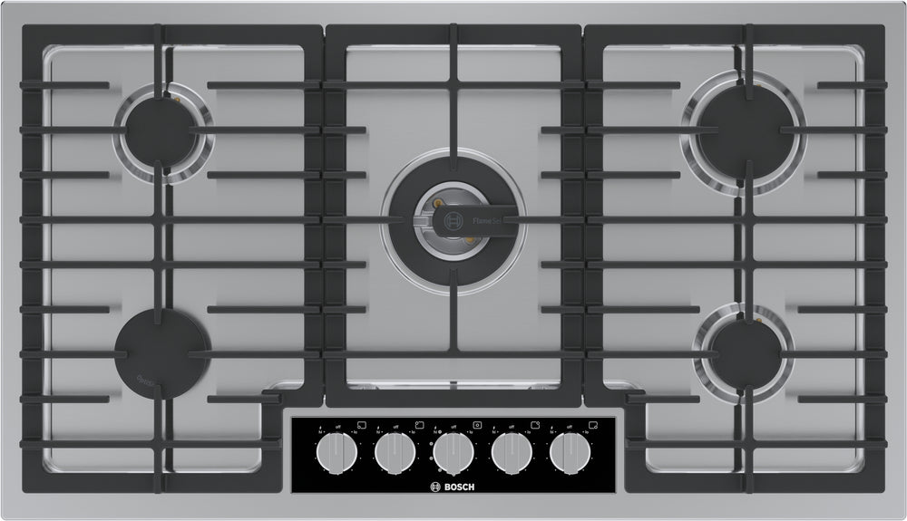 Benchmark®, Gas Cooktop, 36'', Stainless steel