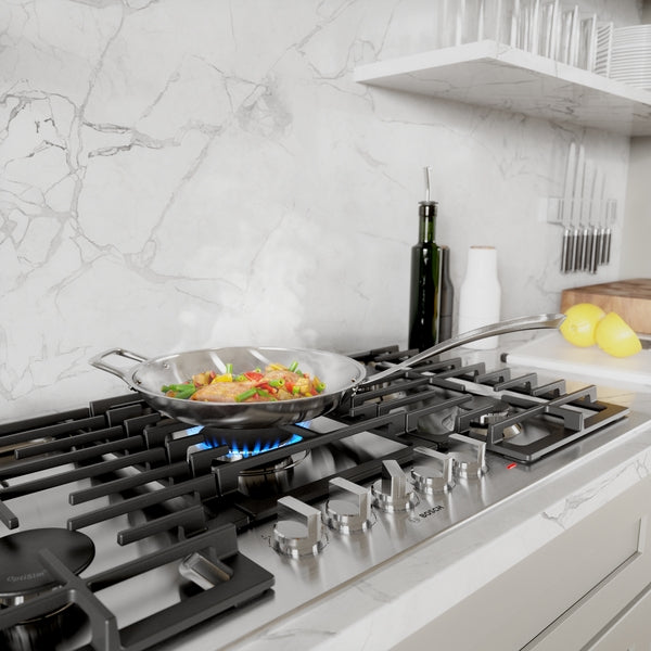 500 Series, Gas Cooktop, 30'', Stainless steel
