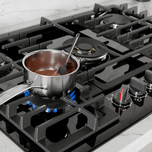 800 Series, Gas Cooktop, 30'', Black