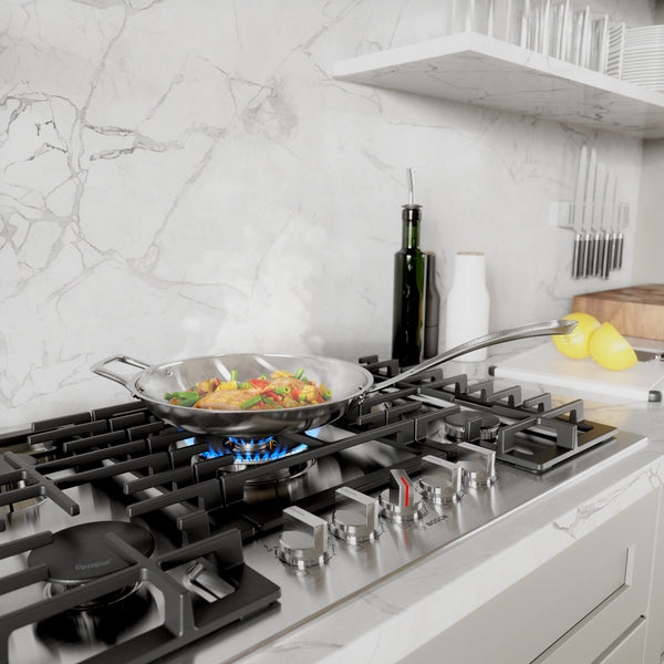 500 Series, Gas Cooktop, 30'', Stainless steel