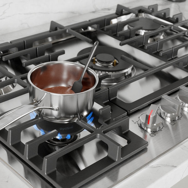 800 Series, Gas Cooktop, 30'', Stainless steel