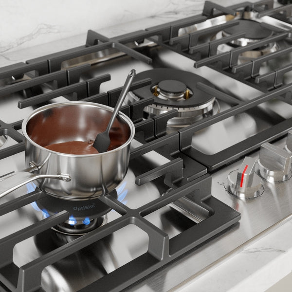 800 Series, Gas Cooktop, 36'', Stainless steel