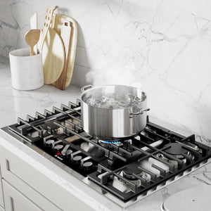 Benchmark®, Gas Cooktop, 30'', Stainless steel
