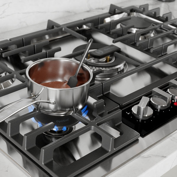 Benchmark®, Gas Cooktop, 30'', Stainless steel