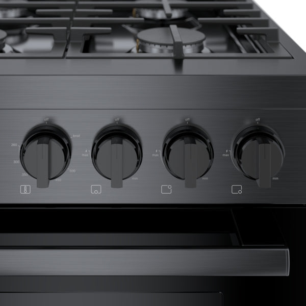 800 Series, Gas Freestanding Range, 36'', Black Stainless Steel