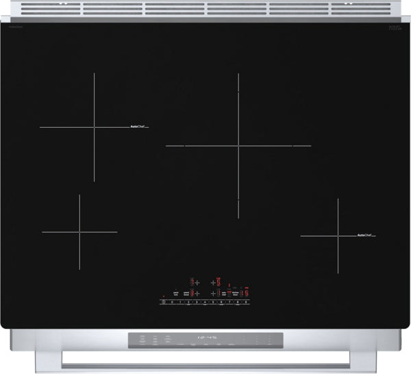 800 Series, Induction Slide-in Range, 30'', Stainless Steel