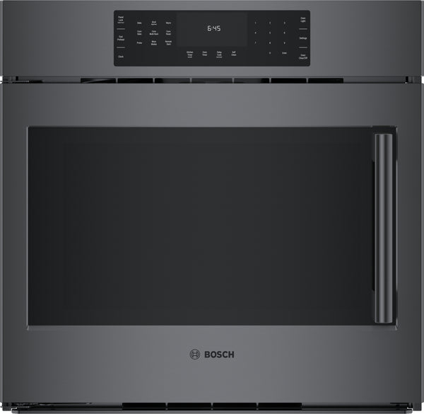 800 Series, Single Wall Oven, 30'', Left SideOpening Door, Black Stainless Steel