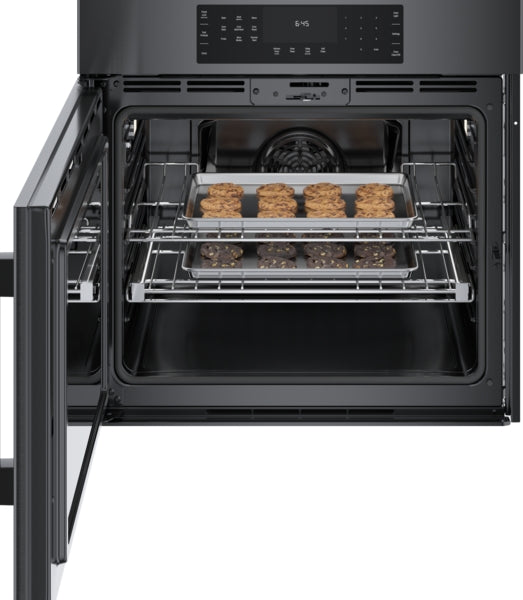800 Series, Single Wall Oven, 30'', Left SideOpening Door, Black Stainless Steel