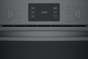 500 Series, Single Wall Oven, 30'', Black Stainless Steel