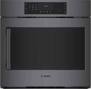 800 Series, Single Wall Oven, 30'', Right SideOpening Door, Black Stainless Steel