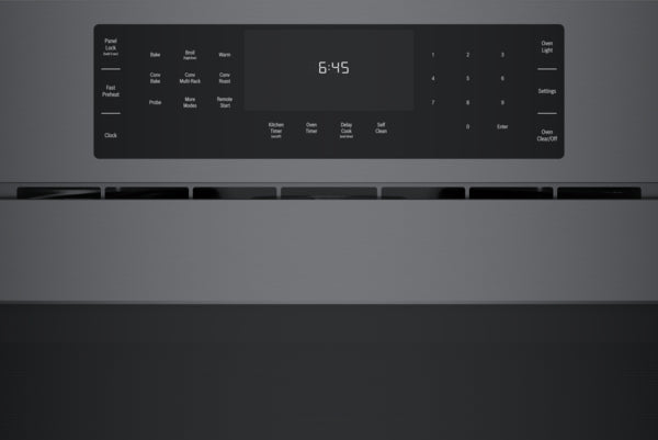 800 Series, Single Wall Oven, 30'', Right SideOpening Door, Black Stainless Steel