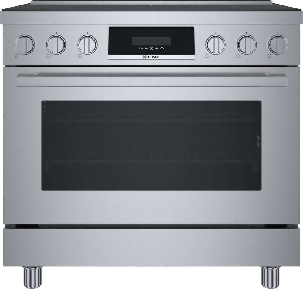 800 Series, Induction freestanding range, 36'', Stainless Steel