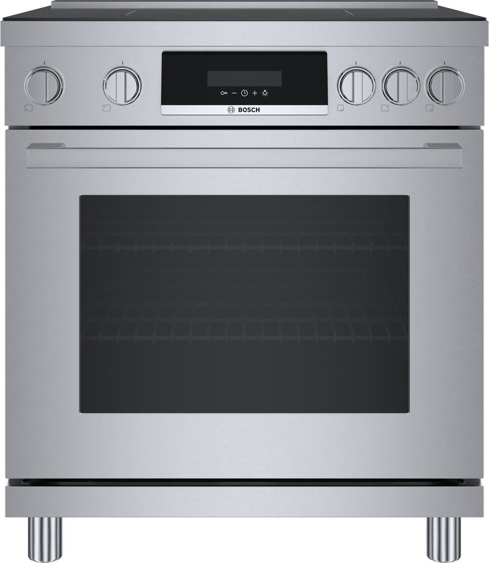 800 Series, Induction freestanding range, Stainless Steel