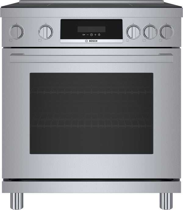 800 Series, Induction freestanding range, Stainless Steel