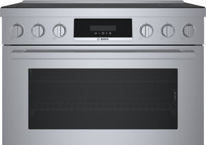 800 Series, Induction freestanding range, 36'', Stainless Steel