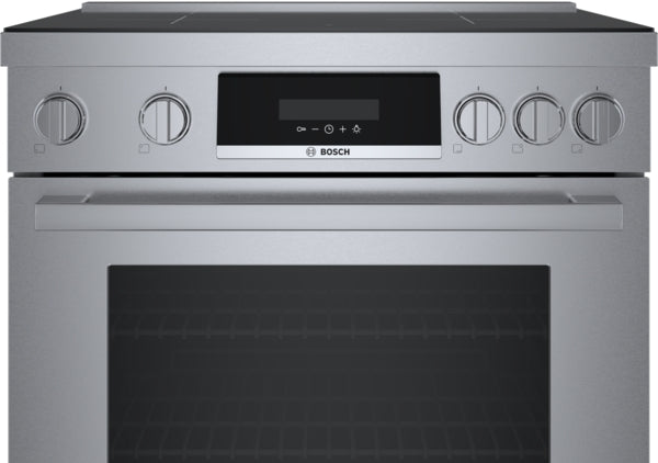 800 Series, Induction freestanding range, Stainless Steel