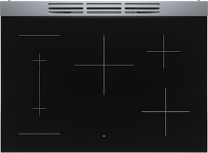 800 Series, Induction freestanding range, 36'', Stainless Steel