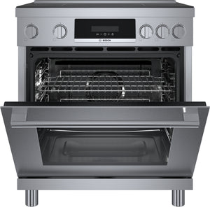 800 Series, Induction freestanding range, Stainless Steel