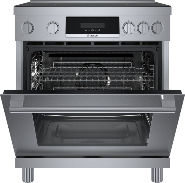 800 Series, Induction freestanding range, Stainless Steel