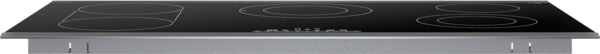 800 Series, Electric Cooktop, 36'', Black, surface mount with frame