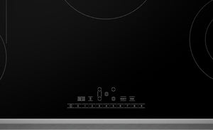 800 Series, Electric Cooktop, 36'', Black, surface mount with frame
