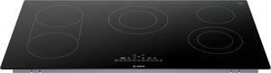 800 Series, Electric Cooktop, 36'', Black, Without Frame