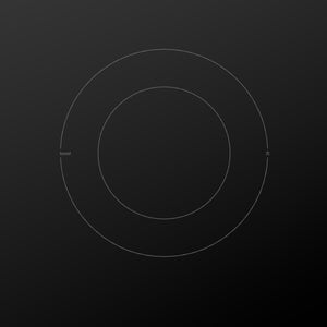 800 Series, Electric Cooktop, 36'', Black, Without Frame