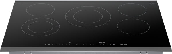 Benchmark®, Electric Cooktop, 30'', Black, surface mount with frame