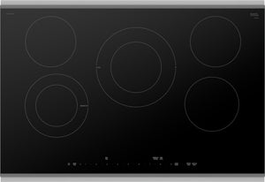 Benchmark®, Electric Cooktop, 30'', Black, surface mount with frame