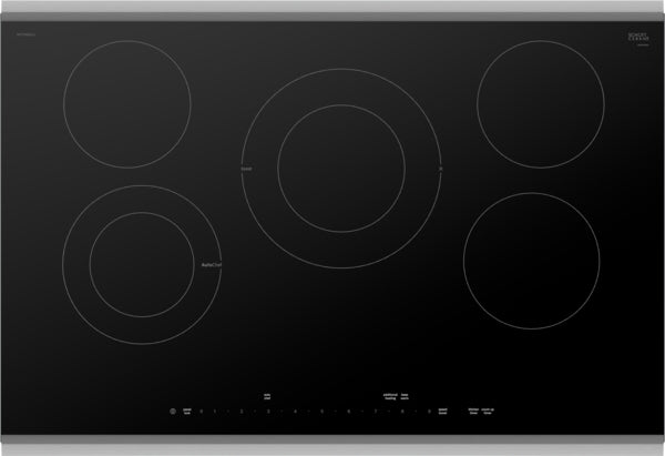 Benchmark®, Electric Cooktop, 30'', Black, surface mount with frame