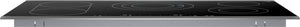 Benchmark®, Electric Cooktop, 36'', Black, surface mount with frame