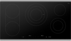 Benchmark®, Electric Cooktop, 36'', Black, surface mount with frame