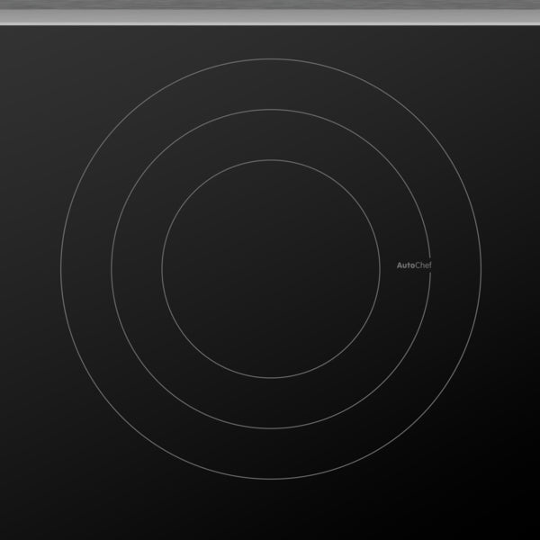 Benchmark®, Electric Cooktop, 36'', Black, surface mount with frame