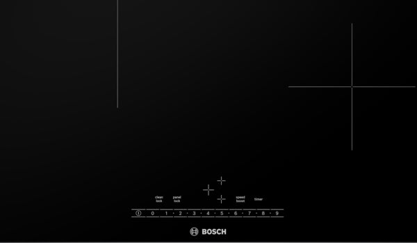 500 Series, Induction Cooktop, 24'', Black, Without Frame