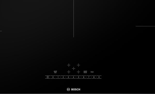 500 Series, Induction Cooktop, 36'', Black, Without Frame